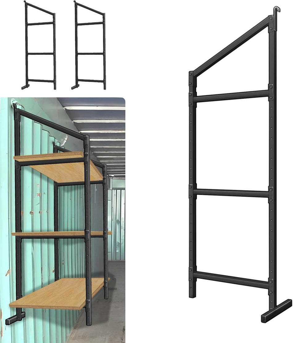 Adjustable 3-Tier Shelving Brackets (3 Pack)